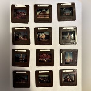 Vintage Set of Buenos Aires Argentina Picture Slides
